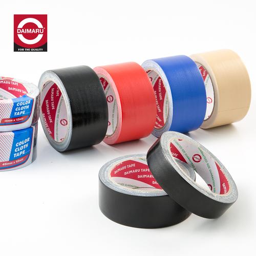 Daimaru Cloth Tape Lakban Kain Warna Cream 48 mm x 12 meter 1 Roll