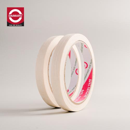 Daimaru Masking Tape Lakban Kertas Wrn Cream 12 mm x 21 meter (1 pcs)