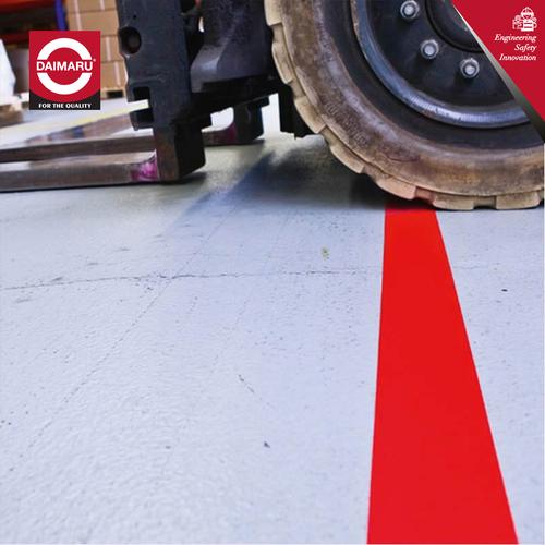 Daimaru PVC Floor Marking Tape 48mmx33M/Lakban Penanda lantai Premium