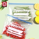 Daimaru Food Grade Zipper Bag Medium/Plastik Ziplock 22x18cm isi 20Pcs