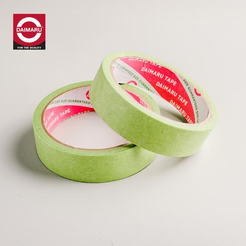 Daimaru Washi Masking Tape Lakban Kertas Warna Hijau 24 mm x 18 Yard