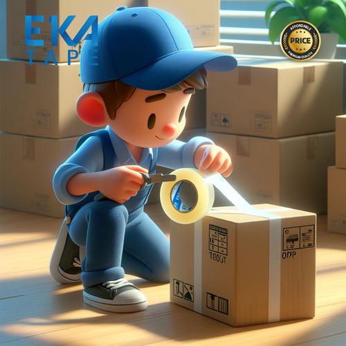 Eka Tape OPP Lakban Isolasi Bening 45mm x 55Meter 6pcs
