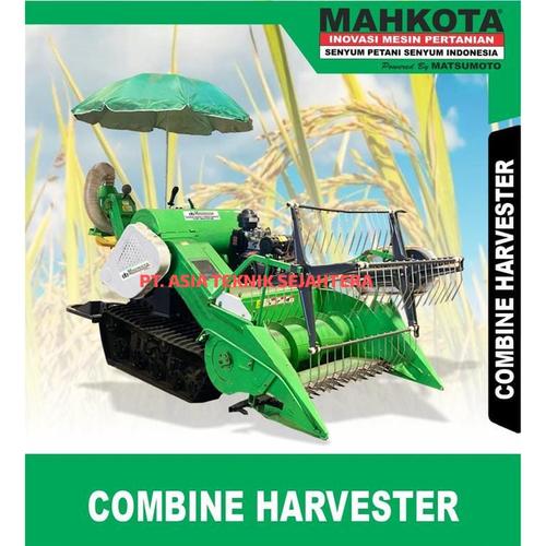 Mesin panen padi Mahkota Original Combine Harvester