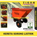 Kereta dorong listrik 500 kg / Gerobak Dorong Listrik cocok diperkebunan