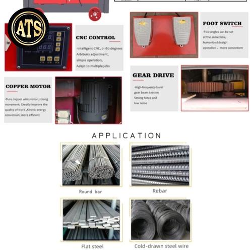 Bar bending. Bar Bender. Mesin tekuk besi beton. GF 25