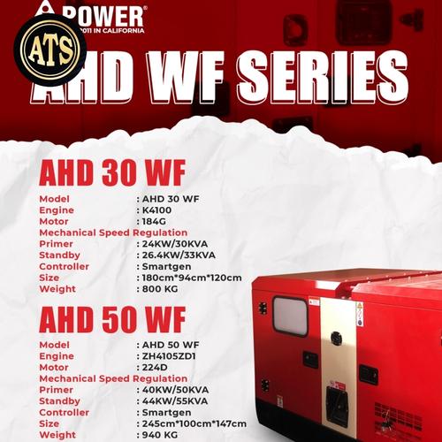 GENSET SUPER SILENT 30 KVA IPOWER INTERNATIONAL BRAND USA