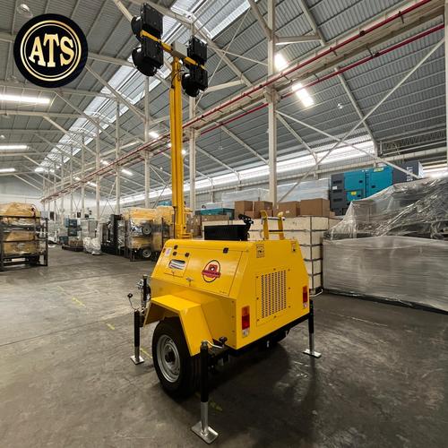 Mobile Lightning Tower 9 Meter Heavy Duty Terbaik Original / Tower Light 9 Meter