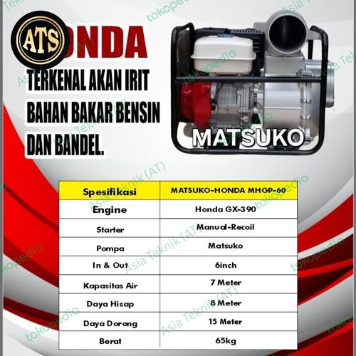 Alkon Honda 6 inch / Pompa Air Alkon Honda 6 inch