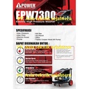 mesin pompa jet cleaner 500 bar Aipower heavy duty