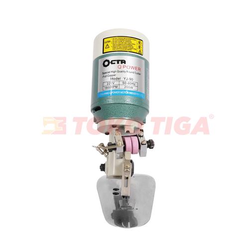 Mesin Potong Kain Octa Q-Power YJ-90 Full Copper Pisau Bulat Portable