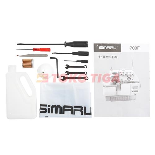 Mesin Obras SIMARU SM747 / SM 747 - Obras Benang 4 (HEAD ONLY)