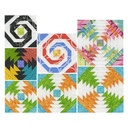 Penggaris Jahit Pola Quilting - Pineapple Trim Small Mini 6 (MST-03S)