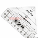 Penggaris Jahit Pola Patchwork - 90 Degree Double-Strip Ruler (MSW-02)