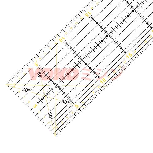 Quilting Ruler / Penggaris Jahit - 45 x 10 cm YOKO (AC-1045)