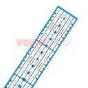 Quilting Ruler / Penggaris Jahit - YOKO 30 x 3 cm (34303)