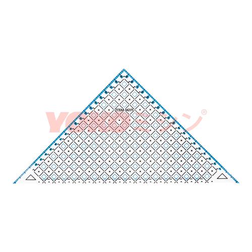 Quilting Ruler / Penggaris Patchwork Model Segitiga (34219)