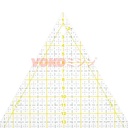 Quilting Ruler / Penggaris Patchwork Model Segitiga (MT-6020)
