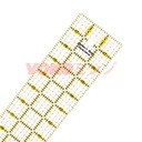 Quilting Ruler / Penggaris Quilting 18 x 3 Inch - YOKO (QR-05)