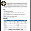 Selang Vibrator 50 mm Enar Made In Spain M5AFP
