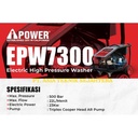 mesin pompa jet cleaner 500 bar Aipower heavy duty