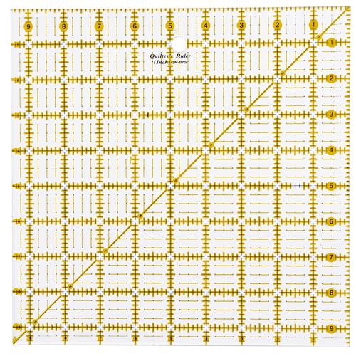 Quilting Ruler / Penggaris Quilting SET 4 Ukuran TOYO QR-07S ABCD