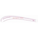 Penggaris Jahit/Menjahit - Penggaris Pola Baju Lengkung 61 cm - 6261