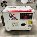 genset silent diesel 5000 watt 3 phase Katzumi KZ10000US3