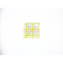 Quilting Ruler / Penggaris Quilting SET 4 Ukuran TOYO QR-07S ABCD