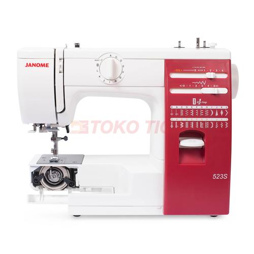 Mesin Jahit JANOME 523S / 523-S (Portable Body Full Besi)