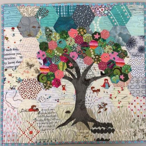 Quilting Template / Penggaris Patchwork - Persegi 6/Hexagon - RN-5560