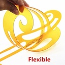 Penggaris Pola Busana / French Curves Ruler - Model 8101/1301 (3 Pcs)