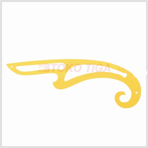 Penggaris Pola Busana / French Curves Ruler - Model 8111/1311