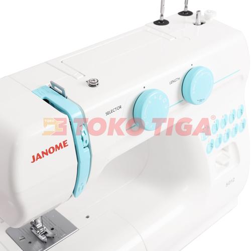 Mesin Jahit JANOME 5012 Portable Multifungsi