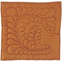 Penggaris Jahit Pola Quilting - Feathers Template 2 to 5 (RL-04X)