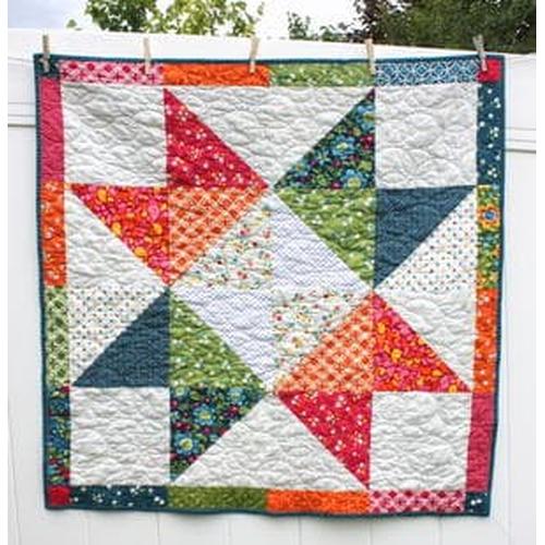 Penggaris Jahit Quilting - Multi Size 45/90 Derajat Segitiga (MS-05)