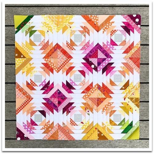 Penggaris Jahit Pola Quilting - Pineapple Trim Small Mini 6 (MST-03S)