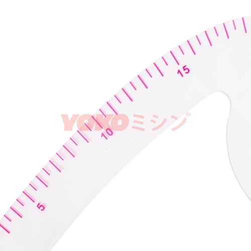 Penggaris Jahit/Menjahit - Penggaris Pola Baju Bulat 35 cm - 6035