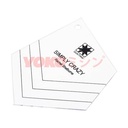 Crazy Quilt Ruler Template / Penggaris Patchwork Dresden (EZ-02)