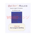 Long Arm Quilting Square Template Set - Penggaris Pola Persegi - SSSQ