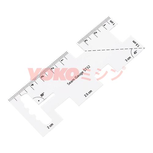 Penggaris Pengukur Tepi Kampuh / Seam Gauge Ruler - YOKO (5732)
