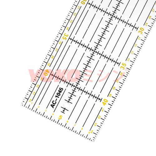 Quilting Ruler / Penggaris Jahit - 45 x 10 cm YOKO (AC-1045)