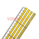 Quilting Ruler / Penggaris Jahit - YOKO 15 x 5 cm (H0515)