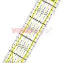 Quilting Ruler / Penggaris Jahit - YOKO 30 x 5 cm (08570)