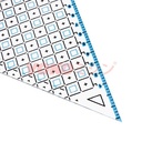 Quilting Ruler / Penggaris Patchwork Model Segitiga (34219)