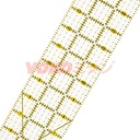 Quilting Ruler / Penggaris Quilting 18 x 3 Inch - YOKO (QR-05)