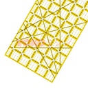 Quilting Ruler / Penggaris Quilting 16 x 5,5 Inch - YOKO (QR-04)