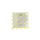 Quilting Ruler / Penggaris Quilting SET 4 Ukuran TOYO QR-07S ABCD