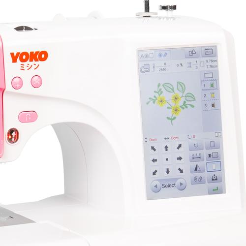 Mesin Bordir dan Jahit Komputer Portable YOKO YK-980Q / YK980Q