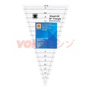 Quilting Ruler / Penggaris Patchwork Dresden Segitiga 9 Inch (EZ-03)