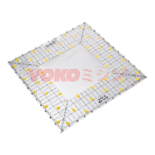 Square Quilting Template Set - Penggaris Pola Persegi 12 inch -KR-0125